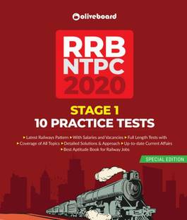 RRB NTPC 2020: 10 Practice Tests for Phase 1