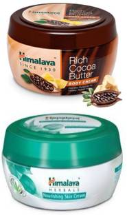 HIMALAYA Rich Cocoa Butter Body Cream & Nourishing Skin Cream