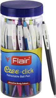FLAIR Ezee Click Jar Of Ball Pen