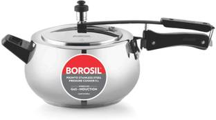 BOROSIL Present Inner Lid Pronto 5.0 liter 7mm thickness induction base food grade steel 5 L Inner Lid Induction Bottom Pressure Cooker