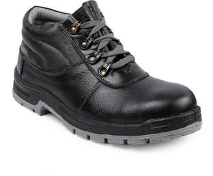 JK STEEL Steel Toe Genuine Leather Safety Shoe