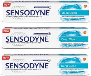 SENSODYNE Deep Clean -70 g -(Pack of 3 X 70) Toothpaste