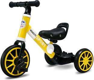 StarAndDaisy Smart Kids Bicycle Trike (Yellow) Tricycle