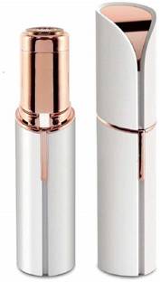 PKK TRADERS Eyebrow Hair Remover,Electric Painless Facial Hair Remover Trimmers with LED Light for Women - Rose Gold