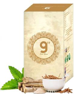CRD Ayurveda 9 Inch Capsules for Men (40 Capsules)