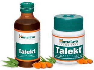 HIMALAYA talekt syrup 120ml and talekt tablets