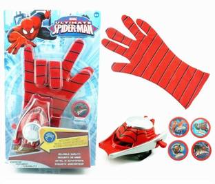 Simkar creation ULTIMATE SPIDERMAN GLOVES WITH DISC LAUNCHER