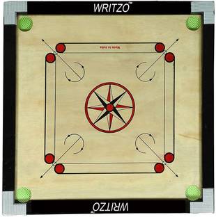 Writzo Smooth Shiny Glossy 50 cm Carrom Board