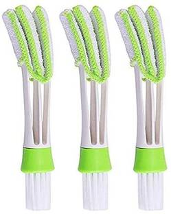 carempire Car Air Vent Cleaning Brush Mini Duster for Car Air Vent, Set of 3 Automotive Air Conditioner Cleaner and Brush, Dust Collector Cleaning Cloth Tool for Keyboard Window Leaves Blinds Shutter Glasses Fan Vehicle Interior Cleaner