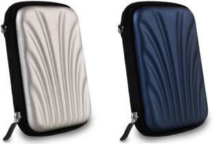 AlexVyan Pouch for 2 Pcs Cover Seagate, WD, Toshiba, Sony, Transcend, Lenovo, ADATA, HP Hitachi 2.5 inch Hard Disk