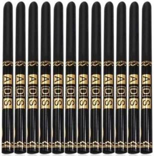 ads Perfect Waterproof Eyeliner (Pack of 12pcs) 6 g
