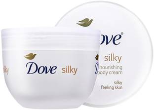 DOVE Silky Nourishing Body Cream Silky Feeling Skin (Imported)