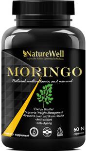 Naturewell Moringa Extract Capsules - Natural Moringa Powder - Moringa Leaves Powder