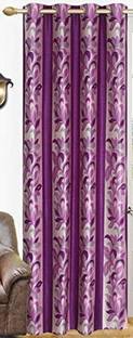 Brand Roots 213 cm (7 ft) Polyester Room Darkening Door Curtain Single Curtain