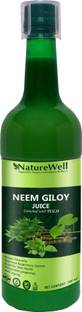 Naturewell Giloy Neem Juice with Tulsi IMMUNITY BOOSTER.Immunity Booster