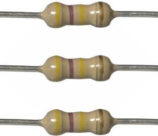 gobagee 470K ohm 1/4w 5% resistor, Set of 20 resistance Fixed Resistor