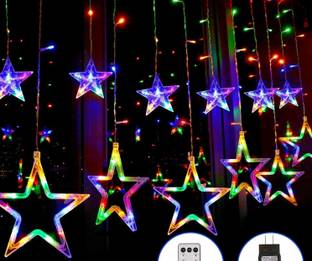 Evelyn 138 LEDs 3.68 m Multicolor Color Changing Star Rice Lights
