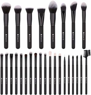 DUcare Professional Synthetic Goat Pony Hair Foundation Blending Face Eye Makeup Brushes Kit