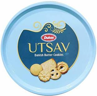 Dukes UTSAV Danish Butter Cookies (Pack of 1) Cookies Biscuit