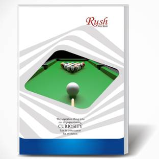 Rush 240 Pages Unruled A4 Note Book | Pack of 8 | Unruled Plain A4 Size | 29 x 21 CM | A4 Registers | Notebook Copy for Students of School, College and Office Use | Combo Set of Notebooks Or Long Register A4 Notebook Single Line Ruled 240 Pages