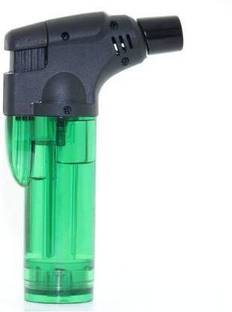 CELWARK Stylish Butane Lighter Sharp Small Jet Flame Refillable Cigarette Lighter Plastic Gas Lighter