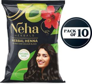 Neha Herbals Neha Herbal Henna Hair Color - Black
