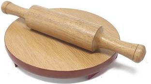 Camila wooden chakla belan/ Roti maker Rolling Pin & Board
