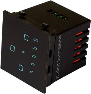 Walnut Innovations Fan Regulator Smart WiFi Touch Switch(Capacitor Based Humming Free) | Compatible with Alexa,Google Home,Samsung