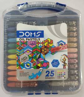DOMS OIL PASTEL 25 SHADES 19 mm OIL PASTEL 25 SHADES