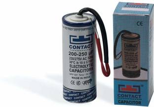 YUVAAN 230 V Motor Starting Capacitor (200 x 250 MFD) Electronic Components Electronic Hobby Kit