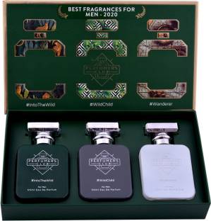 PERFUMERS CLUB "Best Fragrance for Men 2020" Gift Set of 3(Into The Wild + Wild Child + Wanderer) Upto...