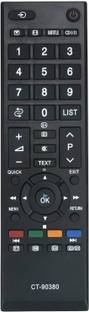 LipiWorld 23PB200 29PB200 32PB200 40PB200 29PB202 23PU200 32PU200 40PU200 LCD LED Smart TV Universal Remote Control Compatible for  (CT-90380) Toshiba Remote Controller