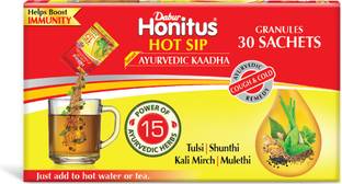 Dabur Honitus Hot Sip | Ayurvedic Kaadha | Power of 15 Ayurvedic Herbs