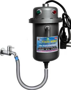Ruchi World 1 L Instant Water Geyser (Instant portable water heater geyser for use home, Black)