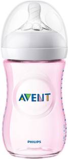Philips Avent Natural Feeding Pink Bottle 260 ml - 260 ml