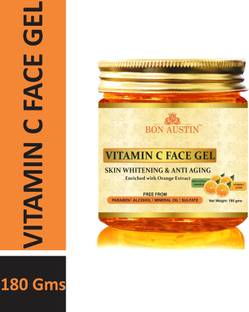 Bon Austin 100% Pure & Natural Vitamin C Gel- For Skin Whitening & Brightening(180 Gms)