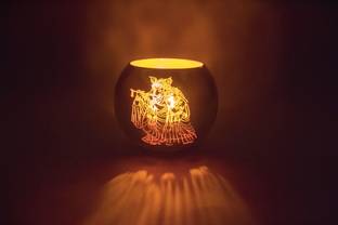 goblet Glass Tealight Holder Set
