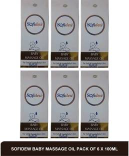 Sofidew BABY MASSAGE OIL - baby massage oil for fairness(pack of 6)100ml