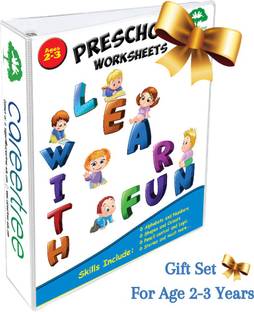 Gift Set Age 2-3 Years- Preschool Worksheet (Hard Bind, Careertree Education)