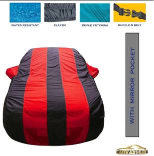 CANVAS HUB Car Cover For Tata Tiago JTP (With Mirror Pockets)
