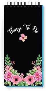 Nourish ToDo List Note Pad Regular Note Pad Ruled 50 Pages