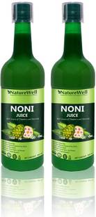 Naturewell Noni Juice, Natural Juice for Building Immunity and Digestion Booster (PACK OF 2)