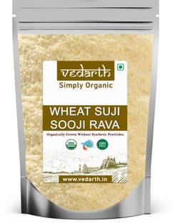 Vedarth Organic Sooji Rawa / Roasted Semolina / Wheat Suji