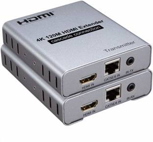 Tobo  TV-out Cable 4k HDMI Extender Over LAN Routers Switchers Ethernet 120M RJ45 TD-437H