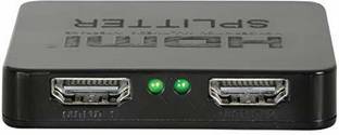 Tobo  TV-out Cable Mini 1x2 HDMI Splitter,1 Input 2 Output HDMI Amplifier Switcher Box TD-442H