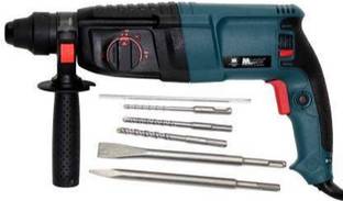 Inditools 26mm 900W reversible rotary hammer drill machine SDS plus with 3 mode operation bits and carrying box Rotary Hammer Drill (26 mm Chuck Size, 900 W) 26mm REVERSIBLE 900W rotary hammer drill machine SDS plus with 3 mode operation bits and carrying box Rotary Hammer Drill (26 mm Chuck Size, 900 W) Hammer Drill