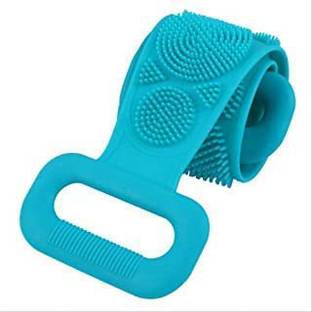 NIKITA ENTERPRISE Silicone Body Scrubber/Bath Body Cleaning Belt/Skin Brush Belt/Exfoliating/Exfoliator Body Washable Scrubber/Scrubber Belt For Skin/Bathing/Body Dirt Removal