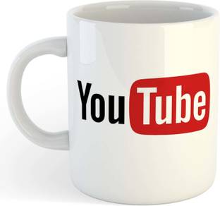 BuyAmaze Creative YouTube Design for You Tubers Ceramic Coffee Mug