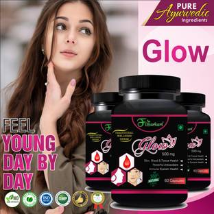 Floarkart Glow Herbal Supplement For Skin Care Ayurvedic