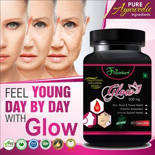 Floarkart Glow Herbal Supplement For Skin Care Ayurvedic